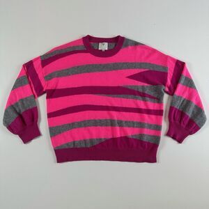 Edinburgh Knitwear Pullover Sweater Womens Size Large Pink Cashmere
